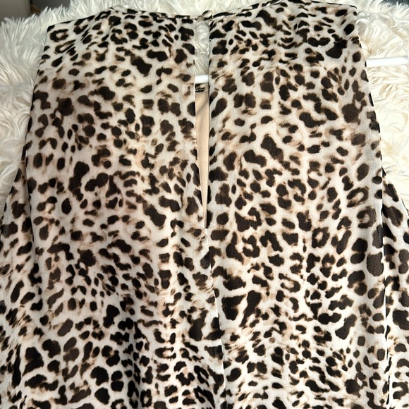 Calvin Klein dress leopard print size 4 - Picture 3 of 4